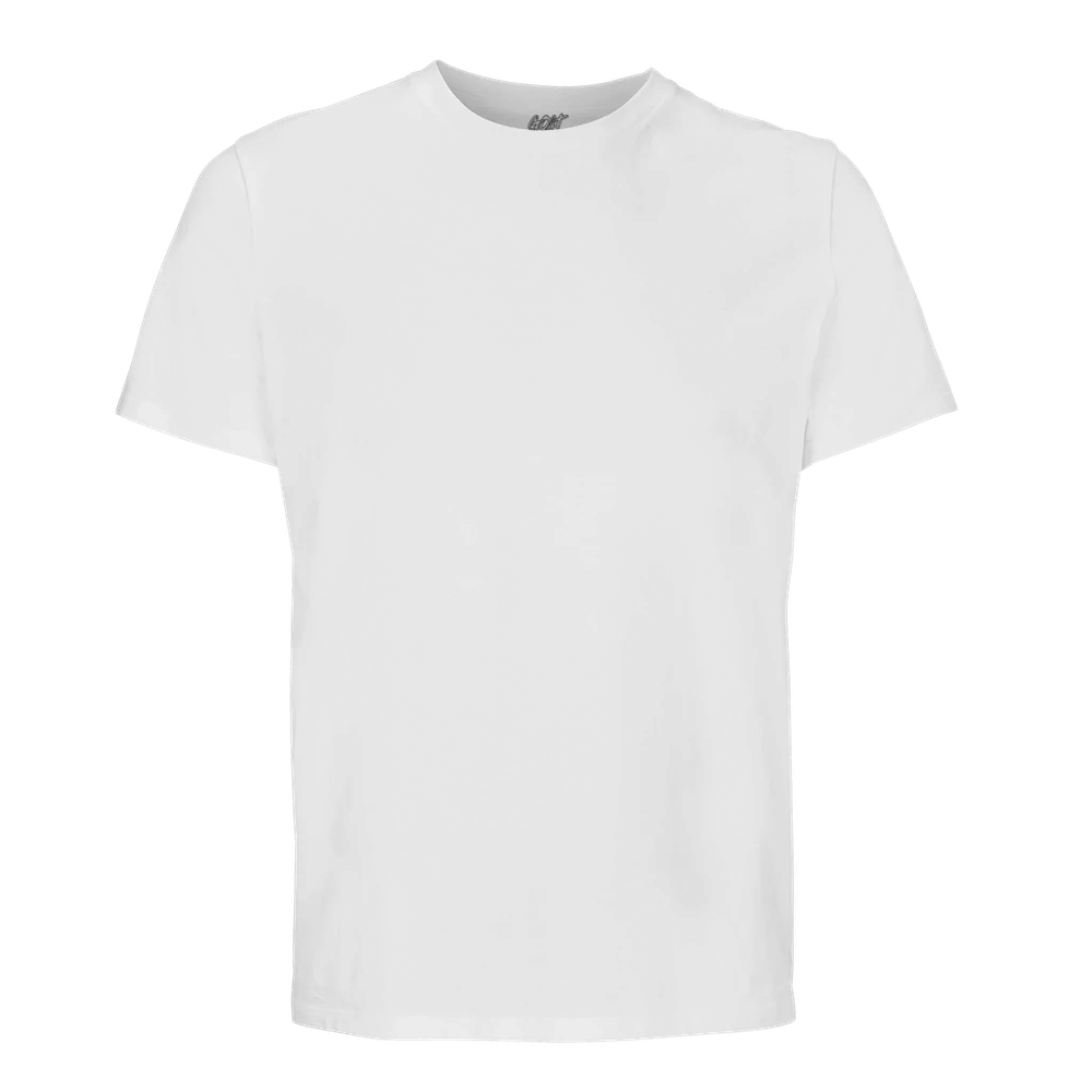 T-shirt GOAT. Signed white